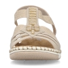 Sandały damskie Rieker 66201-62 BEIGE