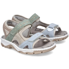 Sandały damskie Rieker 68866-94 MULTI