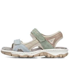 Sandały damskie Rieker 68866-94 MULTI