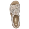 Sandały damskie Rieker 69276-60 BEIGE