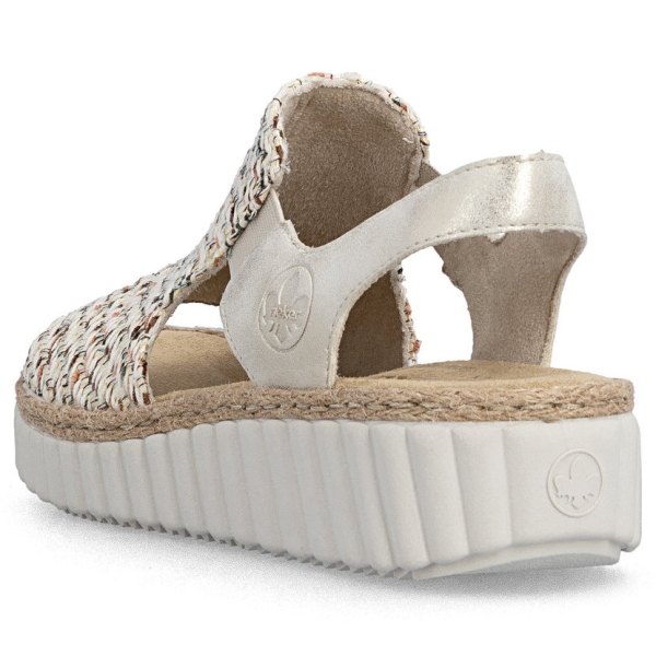 Sandały damskie Rieker 69276-60 BEIGE