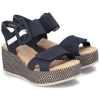 Sandały damskie Rieker 69450-14 BLUE