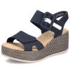 Sandały damskie Rieker 69450-14 BLUE