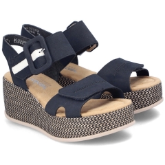 Sandały damskie Rieker 69450-14 BLUE