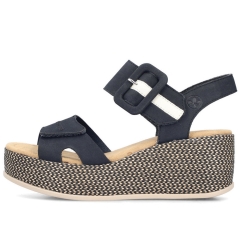 Sandały damskie Rieker 69450-14 BLUE
