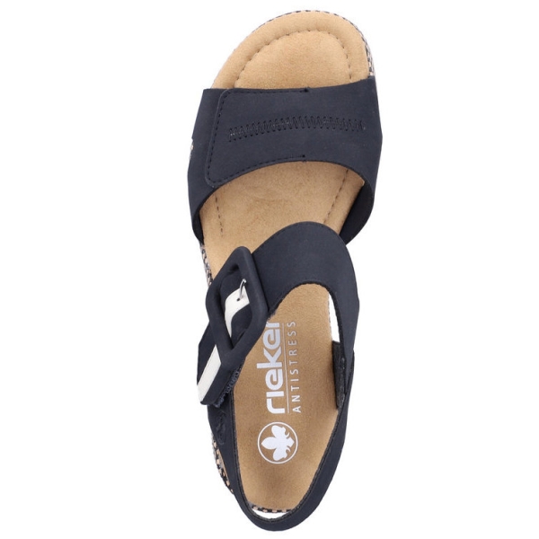 Sandały damskie Rieker 69450-14 BLUE