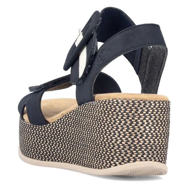 Sandały damskie Rieker 69450-14 BLUE