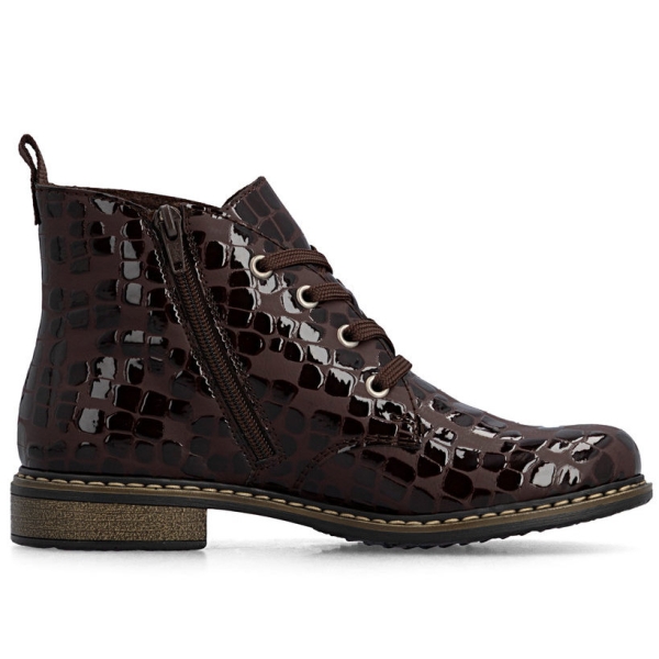Trzewiki damskie Rieker 71205-25 BROWN