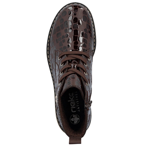 Trzewiki damskie Rieker 71205-25 BROWN