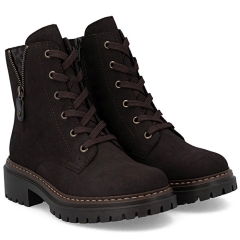 Trzewiki damskie Rieker 72617-25 BROWN