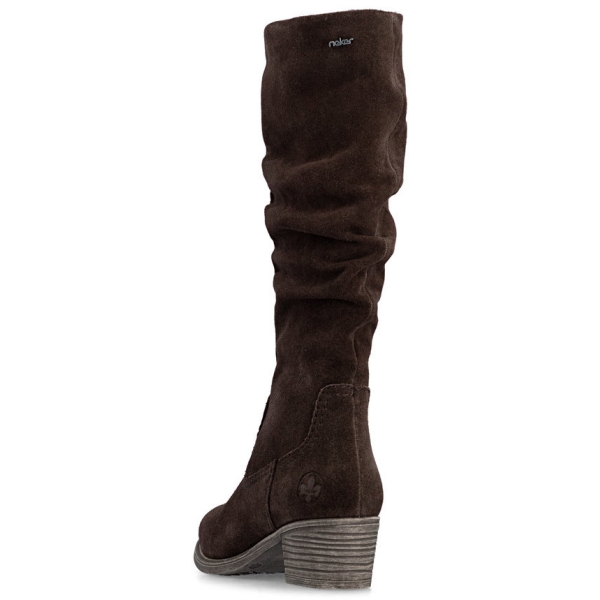 Kozaki damskie Rieker 73159-25 BROWN
