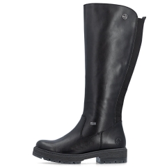 Kozaki damskie wodoodporne Rieker 75850-00 BLACK