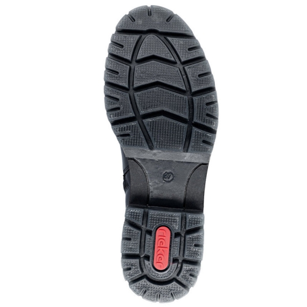 Kozaki damskie wodoodporne Rieker 75850-00 BLACK