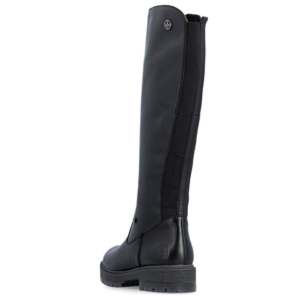 Kozaki damskie wodoodporne Rieker 75850-00 BLACK