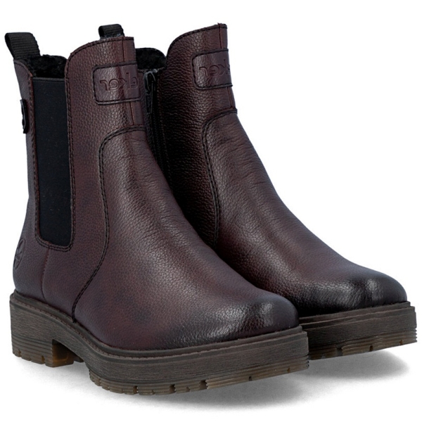 Botki damskie Rieker 75860-35 RED