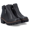 Botki damskie Rieker 79254-00 BLACK