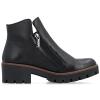 Botki damskie Rieker 79254-00 BLACK