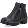 Botki damskie Rieker 79254-00 BLACK