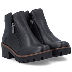 Botki damskie Rieker 79254-00 BLACK