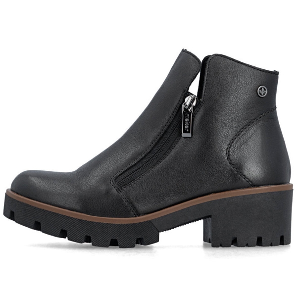 Botki damskie Rieker 79254-00 BLACK
