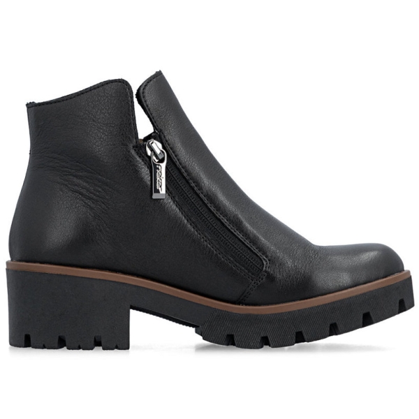 Botki damskie Rieker 79254-00 BLACK