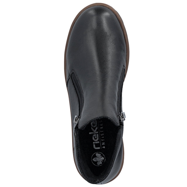 Botki damskie Rieker 79254-00 BLACK