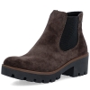 Botki damskie Rieker 79265-25 BROWN
