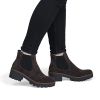 Botki damskie Rieker 79265-25 BROWN