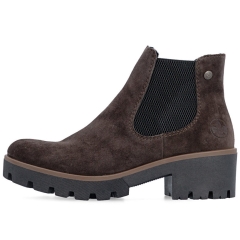 Botki damskie Rieker 79265-25 BROWN