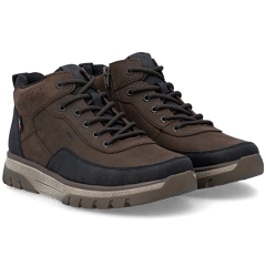 Trzewiki męskie wodoodporne Rieker B9303-25 BROWN COMBINATION
