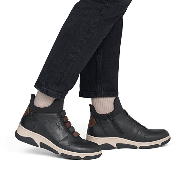 Botki damskie Rieker L5651-00 BLACK