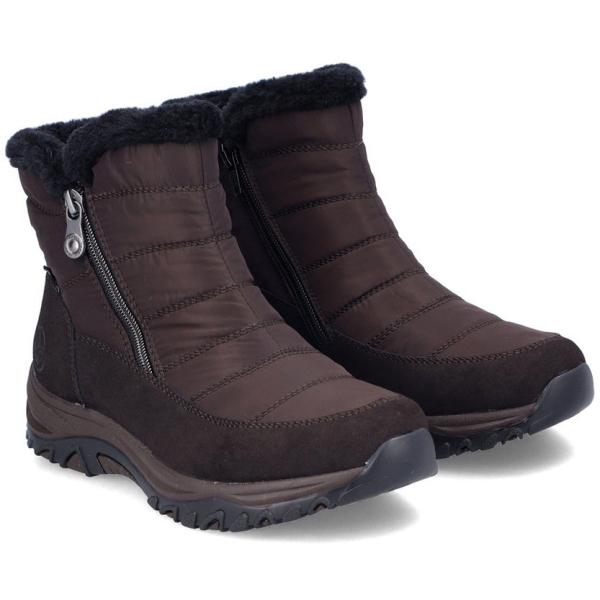 Śniegowce damskie wodoodporne Rieker M9670-25 BROWN