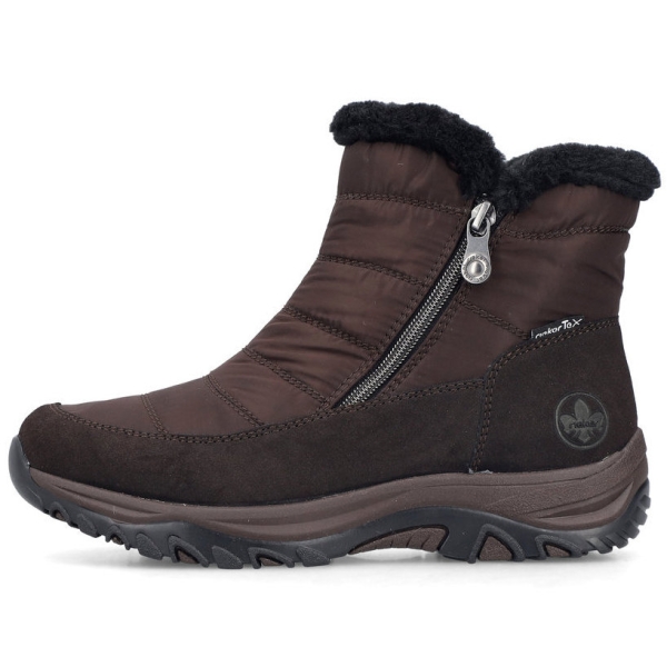 Śniegowce damskie wodoodporne Rieker M9670-25 BROWN