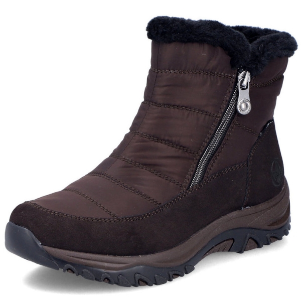 Śniegowce damskie wodoodporne Rieker M9670-25 BROWN