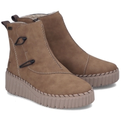 Botki damskie wodoodporne Rieker N2882-24 BROWN