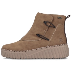 Botki damskie wodoodporne Rieker N2882-24 BROWN