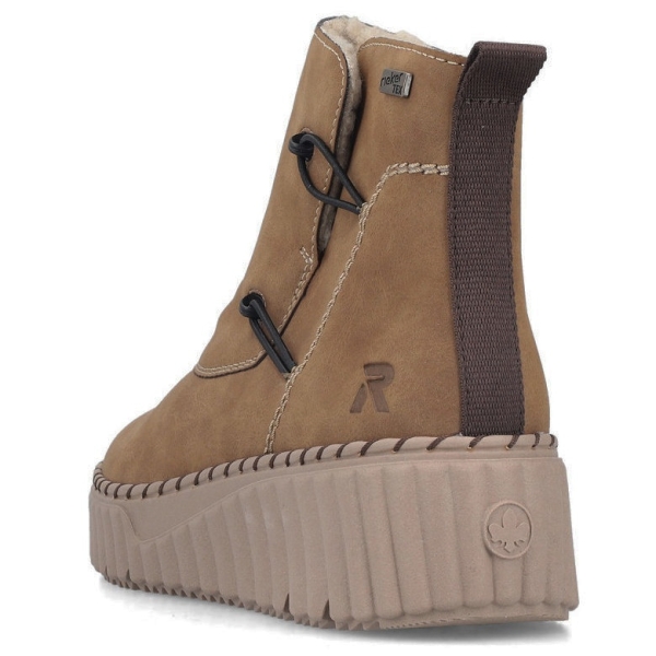 Botki damskie wodoodporne Rieker N2882-24 BROWN