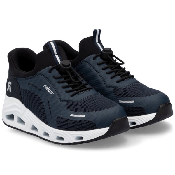 Sneakersy damskie Rieker N5257-14 BLUE