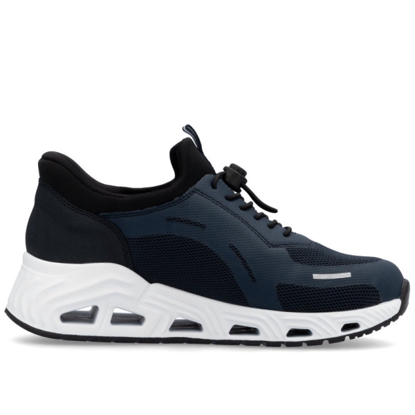Sneakersy damskie Rieker N5257-14 BLUE