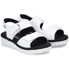 Sandały damskie Rieker V1382-80 WHITE