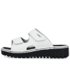 Klapki damskie Rieker V1392-80 WHITE