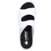 Klapki damskie Rieker V1392-80 WHITE