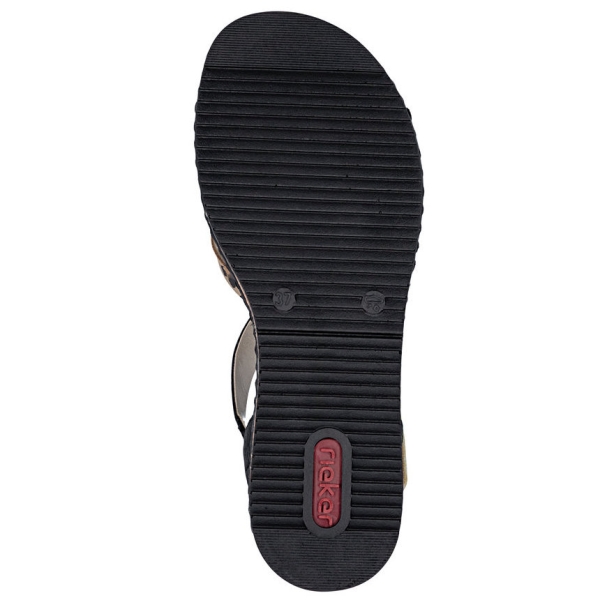 Sandały damskie Rieker V3663-92 MULTI