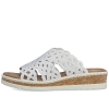 Klapki damskie Rieker V4189-80 WHITE