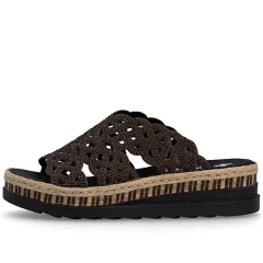 Klapki damskie Rieker V7992-24 BROWN