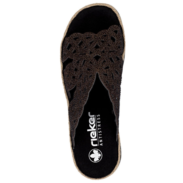 Klapki damskie Rieker V7992-24 BROWN