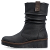 Botki damskie Rieker X9155-00 BLACK