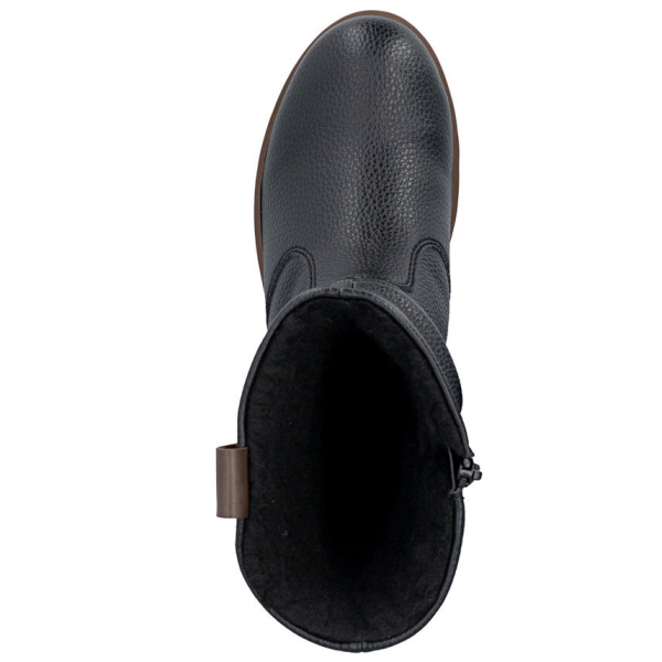 Botki damskie Rieker X9155-00 BLACK