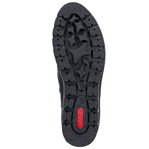 Botki damskie Rieker X9155-00 BLACK