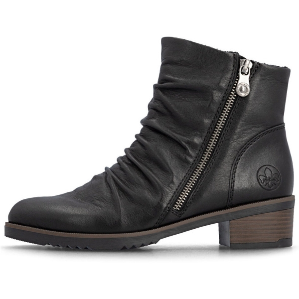 Botki damskie Rieker Y0556-00 BLACK